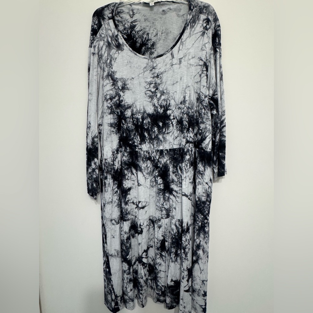 Tie Dye Marble Dress